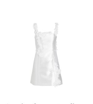 Elliatt Ivory Stevie Flower Minidress